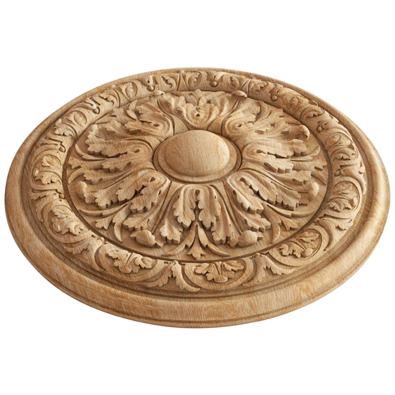 Decorative Wood Trim Medallions Shelly Lighting