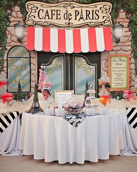 Chic French Themed Party Decorations & Supplies